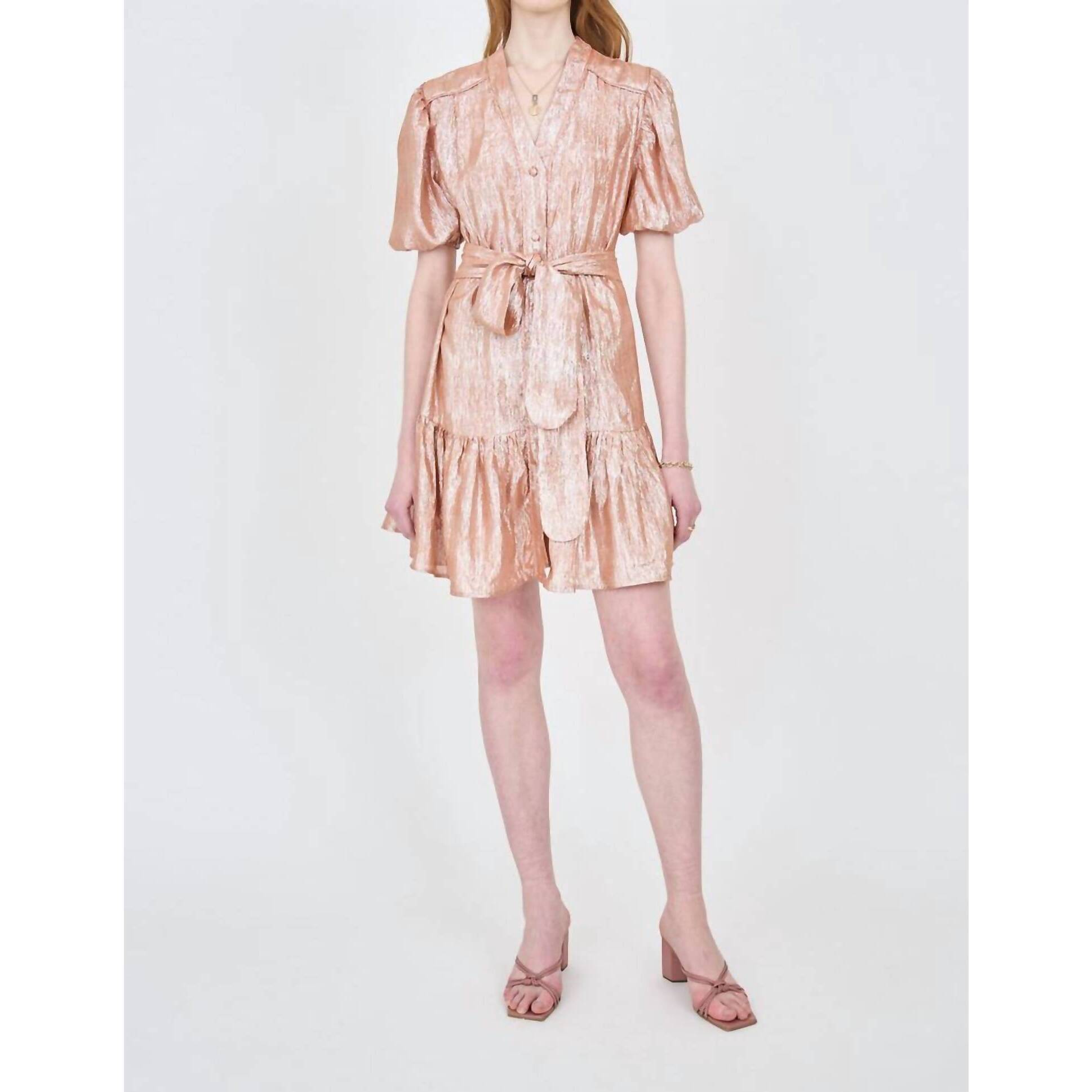New Christy Lynn Diana Dress In Rose